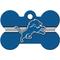 Show in main carousel: Quick-Tag NFL Bone Personalized Dog ID Tag, Large, Detroit Lions slide 1 of 5