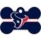 Show in main carousel: Quick-Tag NFL Bone Personalized Dog ID Tag, Large, Houston Texans slide 1 of 4