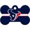 Show in main carousel: Quick-Tag NFL Bone Personalized Dog ID Tag, Large, Houston Texans slide 3 of 4