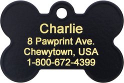 Quick-Tag NFL Bone Personalized Dog ID Tag, Large, Philadelphia Eagles slide 2 of 3