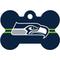 Show in main carousel: Quick-Tag NFL Bone Personalized Dog ID Tag, Large, Seattle Seahawks slide 1 of 4