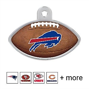 Quick-Tag NFL Football Personalized Dog & Cat ID Tag, Large, Buffalo Bills