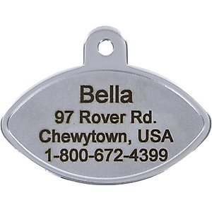 Quick-Tag NFL Football Personalized Dog & Cat ID Tag, Large, Buffalo Bills