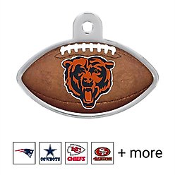 Quick-Tag NFL Football Personalized Dog & Cat ID Tag, Large, Chicago Bears
