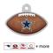 Show in main carousel: Quick-Tag NFL Football Personalized Dog & Cat ID Tag, Large, Dallas Cowboys slide 1 of 4