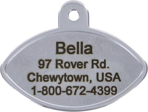 Show full view: Quick-Tag NFL Football Personalized Dog & Cat ID Tag, Large, Detroit Lions slide 2 of 4