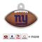 Show in main carousel: Quick-Tag NFL Football Personalized Dog & Cat ID Tag, Large, New York Giants slide 1 of 4
