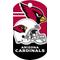 Show in main carousel: Quick-Tag NFL Military Personalized Dog ID Tag, Large, Arizona Cardinals slide 4 of 5