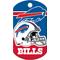 Show in main carousel: Quick-Tag NFL Military Personalized Dog ID Tag, Large, Buffalo Bills slide 3 of 4