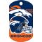 Show in main carousel: Quick-Tag NFL Military Personalized Dog ID Tag, Large, Denver Broncos slide 3 of 4
