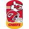Show in main carousel: Quick-Tag NFL Military Personalized Dog ID Tag, Large, Kansas City Chiefs slide 3 of 4