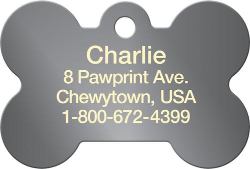 Show full view: Quick-Tag Personalized Dog ID Tag, Reflective slide 4 of 6