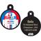 Show in main carousel: Quick-Tag Star Wars R2-D2 Red Blue Circle Personalized Dog & Cat ID Tag slide 1 of 4