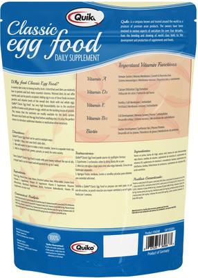 Show full view: Quiko Classic Egg Food Supplement for Canaries & Finches, 1.1-lb bag slide 2 of 8