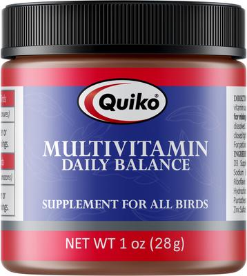 Show full view: Quiko Multivitamin Daily Balance Supplement for Birds, 1-oz bottle slide 3 of 8