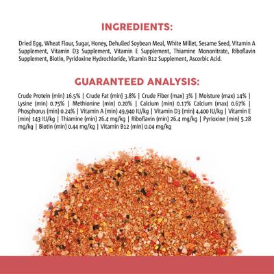 Show full view: Quiko Special Red Egg Food Supplement for Red Factor Canaries, 1.1-lb bag slide 8 of 9