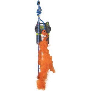 Quirky Kitty Cute Koi Wand Cat Toy