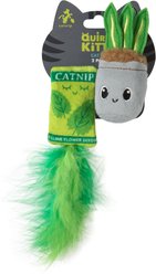 Quirky Kitty House Plant Catnip Plush Cat Toy, 2 count slide 2 of 3