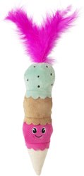 Quirky Kitty Ice Cream Kicker Cat Toy
