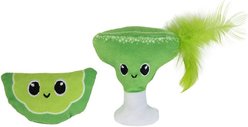Quirky Kitty Meowgarita Time Catnip Plush Cat Toy, 2 count