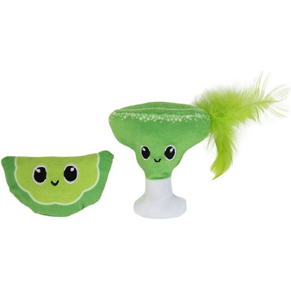 QUIRKY KITTY Meowgarita Time Catnip Plush Cat Toy, 2 count - Chewy.com