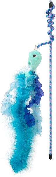 Quirky Kitty Nifty Narwhal Wand Cat Toy