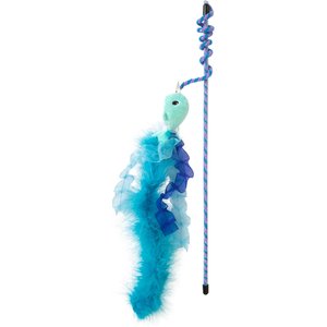 Quirky Kitty Nifty Narwhal Wand Cat Toy