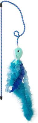 Show full view: Quirky Kitty Nifty Narwhal Wand Cat Toy slide 3 of 4