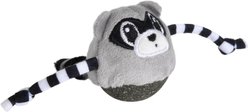 Quirky Kitty Rolly Raccoon Catnip Bobbler Cat Toy