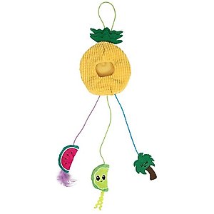 Quirky Kitty Tropical Teaser Doornob Dangler Cat Toy