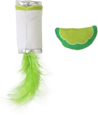 Show full view: Quirky Kitty Whisker Claw Catnip Plush Cat Toy, 2 count slide 4 of 5