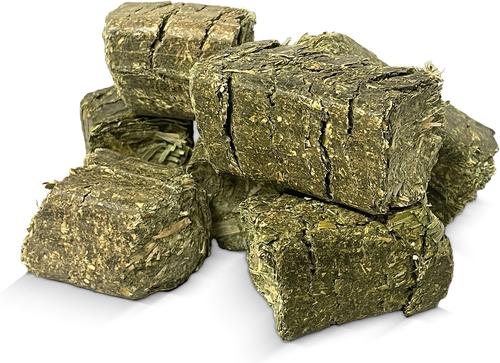 Show full view: Rabbit Hole Hay Ultra Premium All Natural Alfalfa Cubes for Small Pets, 12-oz bag slide 2 of 3