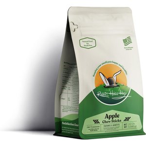 Rabbit Hole Hay Ultra Premium All Natural Apple Chew Stick Treats for Small Pets, 12-oz bag