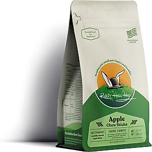 Rabbit Hole Hay Ultra Premium All Natural Apple Small Pets Treats, 24-oz bag, 24-oz bag, 1