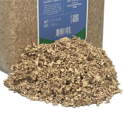 Show full view: Rabbit Hole Hay Ultra Premium, Food Grade Paper Bedding for Small Pets, Natural, 2.0-cu ft slide 3 of 3