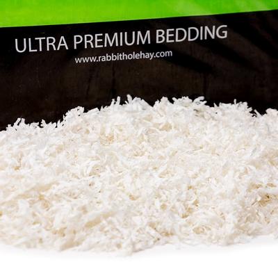 Show full view: Rabbit Hole Hay Ultra Premium, Food Grade Paper Bedding for Small Pets, White, 7.0-cu ft slide 2 of 3
