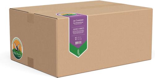 Show full view: Rabbit Hole Hay Ultra Premium Hand-Packed Coarse Orchard Grass for Small Pets, 20-lb box slide 1 of 4