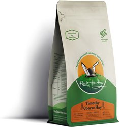 Rabbit Hole Hay Ultra Premium Hand-Packed Coarse Timothy Hay for Small Pets, 24-oz bag