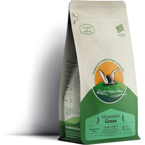 Rabbit Hole Hay Ultra Premium Hand-Packed Mountain Grass for Small Pets, 24-oz bag