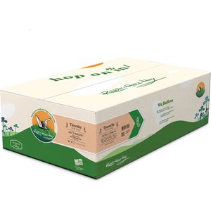 Rabbit Hole Hay Ultra Premium Hand-Packed Soft Timothy Hay for Small Pets, 10-lb box