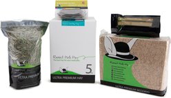 Rabbit Hole Hay Ultra Premium Large Bundle Rabbit Food & Bedding Kit