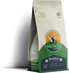 Rabbit Hole Hay Ultra Premium Paper Pellet Bedding for Small Pets, White, 5-lb bag