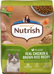 Rachael Ray Nutrish Chicken & Brown Rice Recipe Dry Cat Food, 14-lb bag