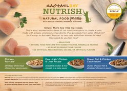 Rachael Ray Nutrish Chicken Lovers Variety Pack + Ocean Lovers Variety Pack Wet Cat Food slide 2 of 9