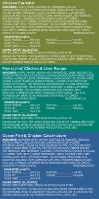 Show full view: Rachael Ray Nutrish Chicken Lovers Variety Pack + Ocean Lovers Variety Pack Wet Cat Food slide 5 of 10