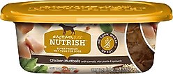 Rachael Ray Nutrish Chicken Muttballs with Pasta Wet Dog Food, 8-oz tub, case of 8