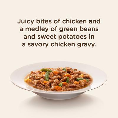 Show full view: Rachael Ray Nutrish Chicken Paw Pie Grain-Free Wet Dog Food, 8-oz tray, bundle of 16  slide 4 of 10