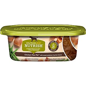 Rachael Ray Nutrish Chicken Paw Pie Wet Dog Food, 8-oz tub, case of 8