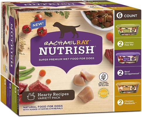 Show full view: Rachael Ray Nutrish Chicken & Veggies Recipe Dry Food + Hearty Recipes Wet Dog Food slide 6 of 10