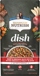Nutrish Dish Beef & Brown Rice Recipe with Veggies, Fruit & Chicken Dry Dog Food, 3.75-lb bag (Rachael Ray)